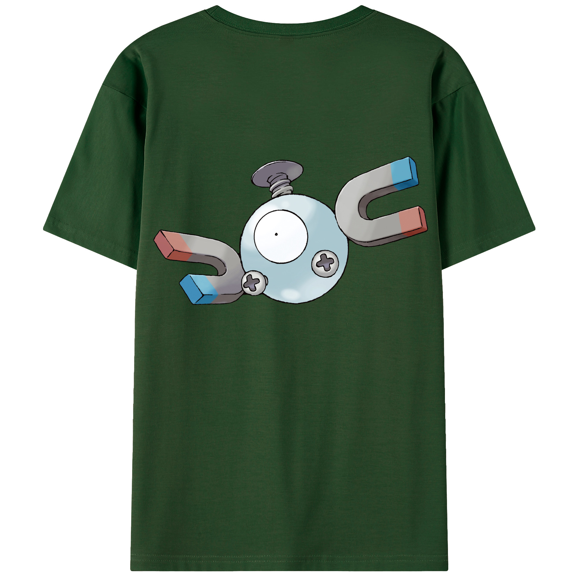 （画像用） ポケットモンスター Pokémon 綿100％半袖Tシャツ（背面プリント）